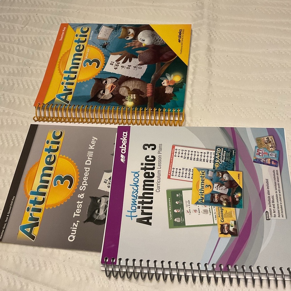 Abeka Arithmetic 3 Set - Multicolor - Picture 2 of 2